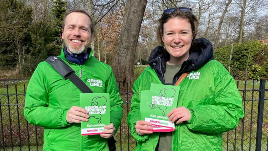 Casper van Vliet en Babette Tresfon