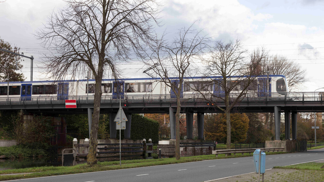 Metro, foto gemaakt door Henk Knoester